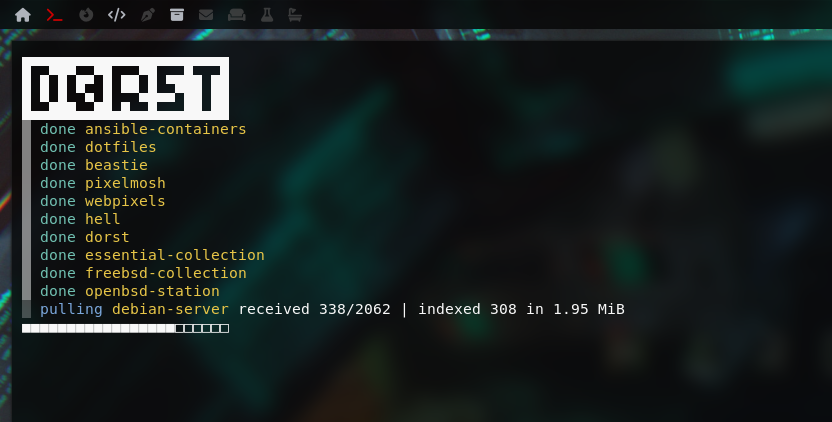 dorst cli screenshot